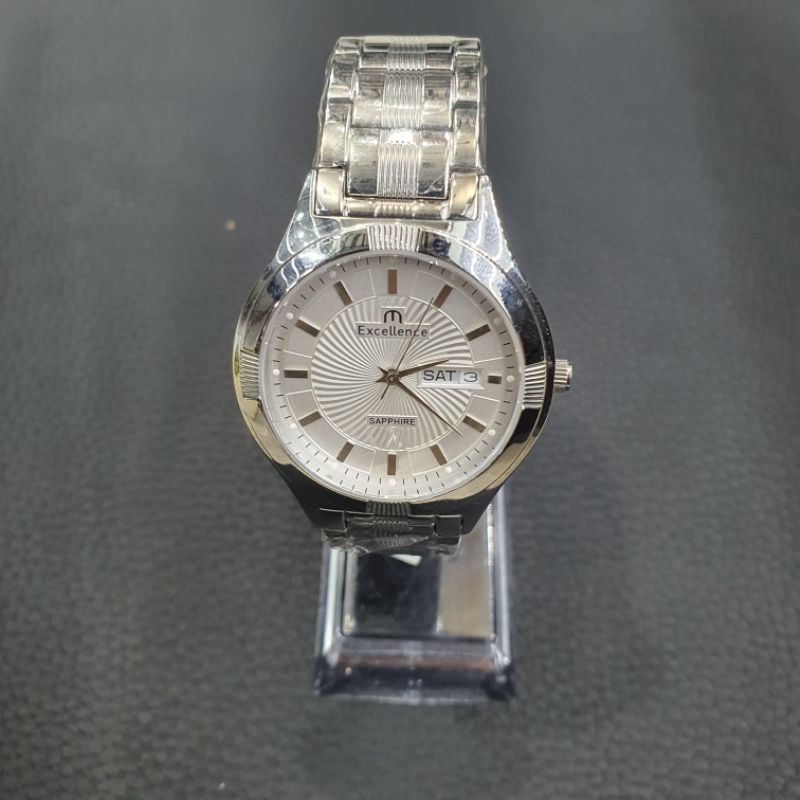 JAM TANGAN COUPLE EXCELLENCE 8527 EXC8527 ORIGINAL GARANSI 1 TAHUN