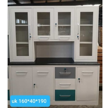 Lemari Sayur Import Plat Besi - Kitchen Set Minimalis uk 160cm - Tempat Penyimpanan Sayur - Berlaku 