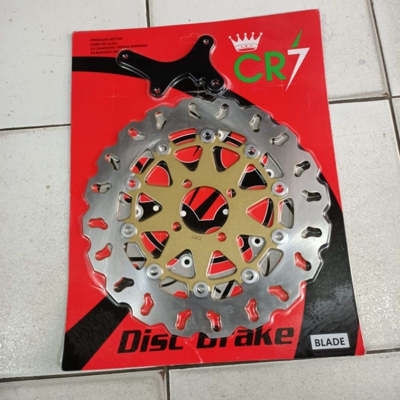 piringan cakram motor Blade Revo Absolute Lebar 300mm plus Breket