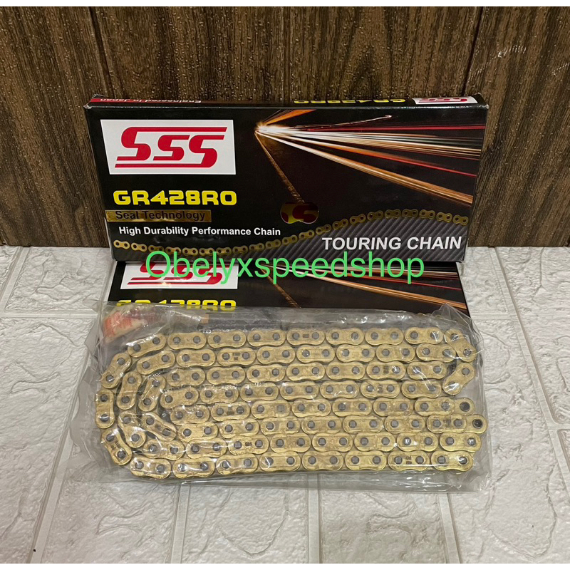 Rantai SSS O-Ring 428RO-130L & 140L