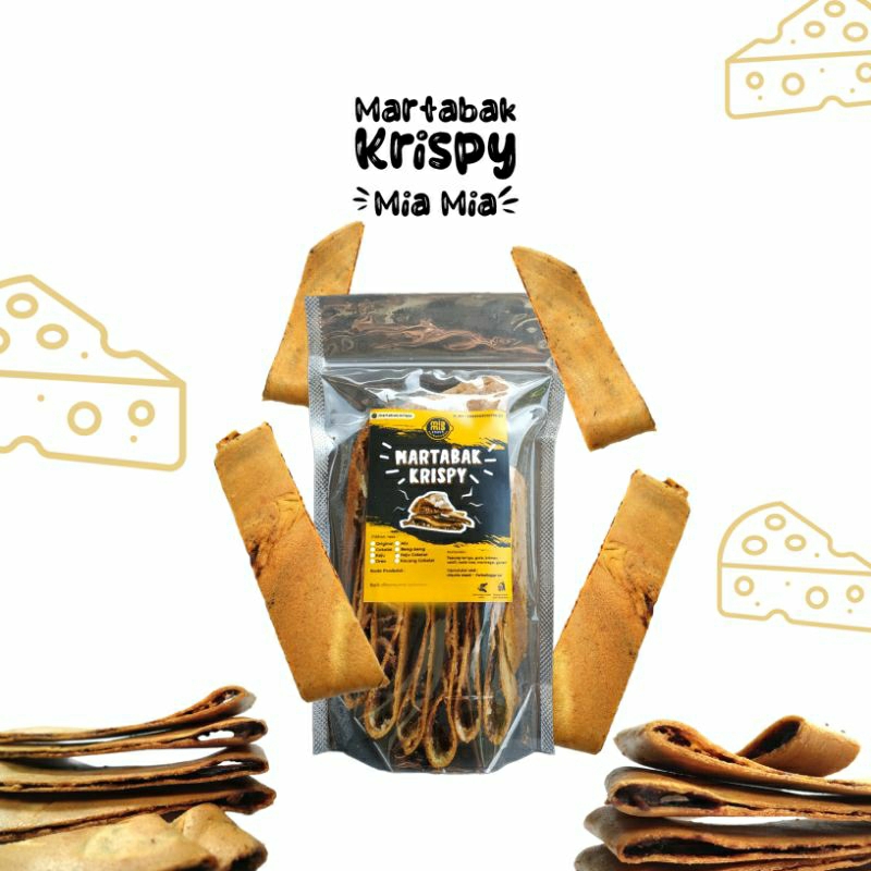 

Martabak Krispy/Tipis Kering/Tipker/Leker/Terangbulan tipis/Snack Keju