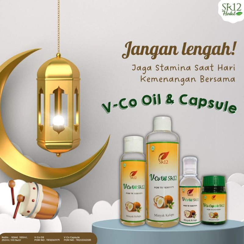 

VCO Oil SR12 Kecil