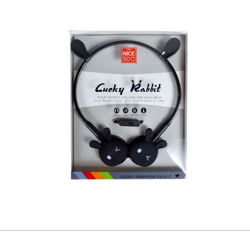 NICESO Product Headphone Rabbit KN-3017