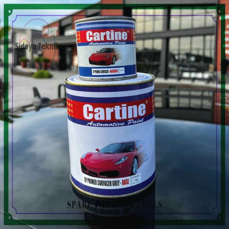 Cat Dasar Epoxy Primer Surfacer Cartine 1kg