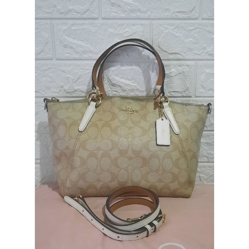 Coach Kelsey Signature Authentic Auth Original Ori Preloved Second Bekas