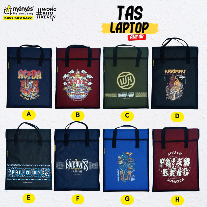 TAS LAPTOP NYENYES ANYAR | TAS PALEMBANG