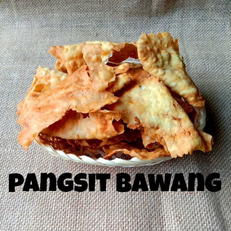 

SNACK KILOAN TERMURAH!!!PANGSIT BAWANG 250 GR FREE BUBBLE WRAP/KARDUS
