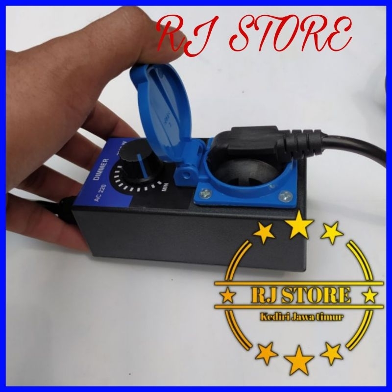 DIMMER 2000 WATT AC peredup lampu pengatur kecepatan mesin gerinda bor kipas
