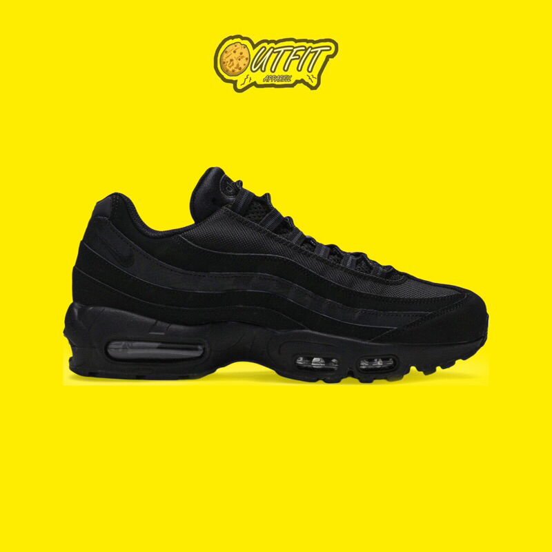 nike air max 95 premium black rush blue brilliant orange