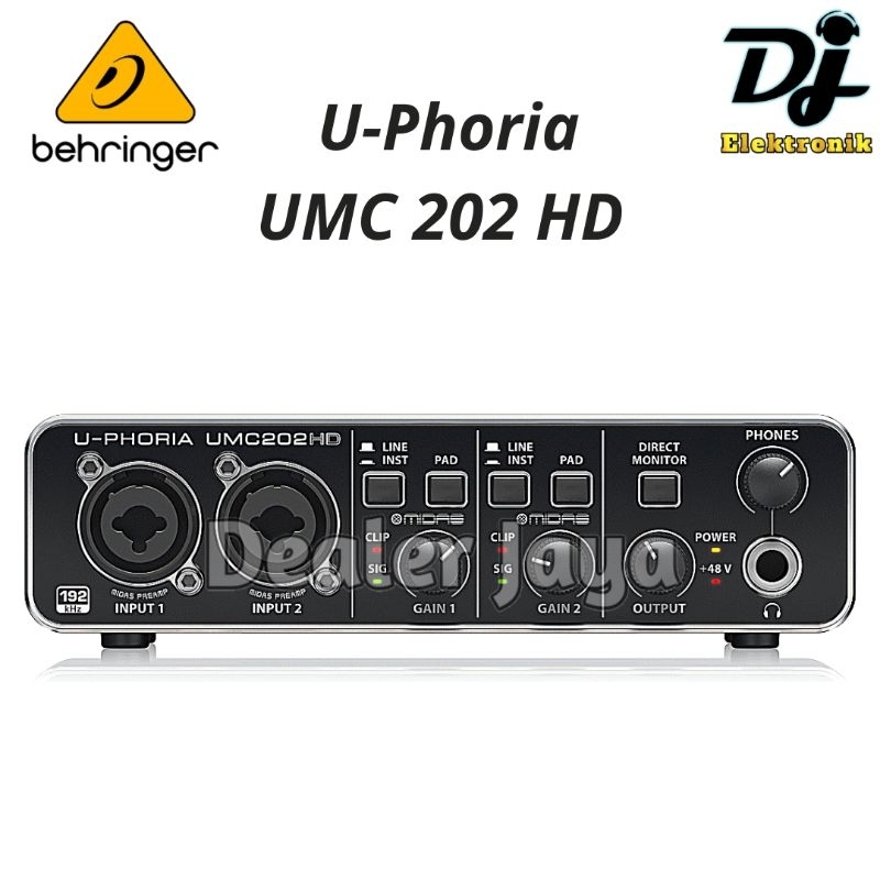 BEHRINGER ● UMC 202 HD / UMC202 HD / UMC202HD - Soundcard (Podcast)