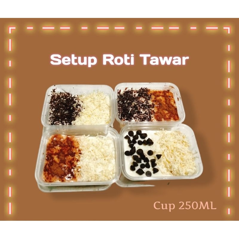 

Setup Roti Tawar Dessert Box Kekinian