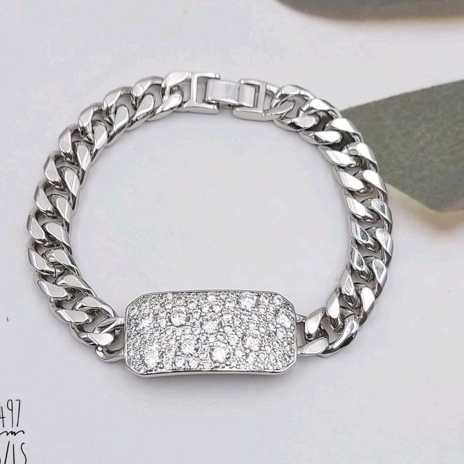 XUPING GELANG RANTAI KAPAL SILVER 497