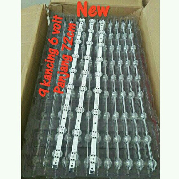 Lampu Backlight 9 Kancing 6 volt - BL mata Besar - BL Kodok 9 kancing 6 volt NEW