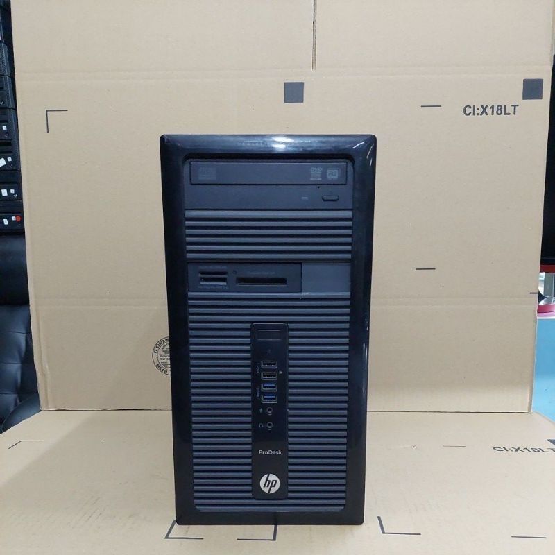 OBRAL CPU PC HP CORE I5 4570 MEMORY 8 GB SSD 256 GB WIN10 BERGARANSI