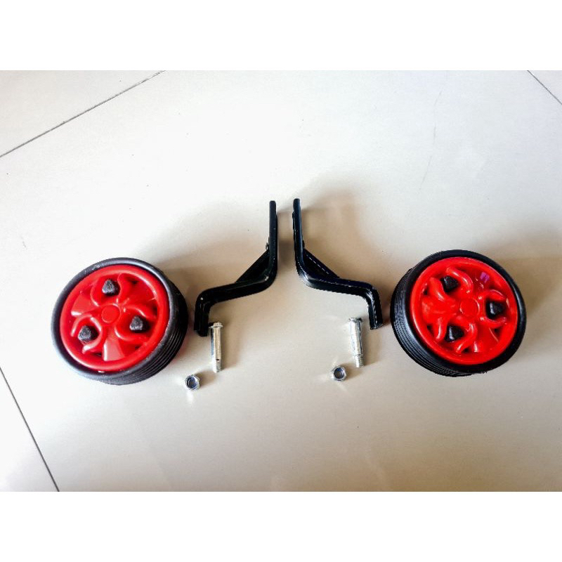 Roda Samping Sepeda Anak uk 12,16,18,20 inch Training Wheels Bantu Push Keseimbangan