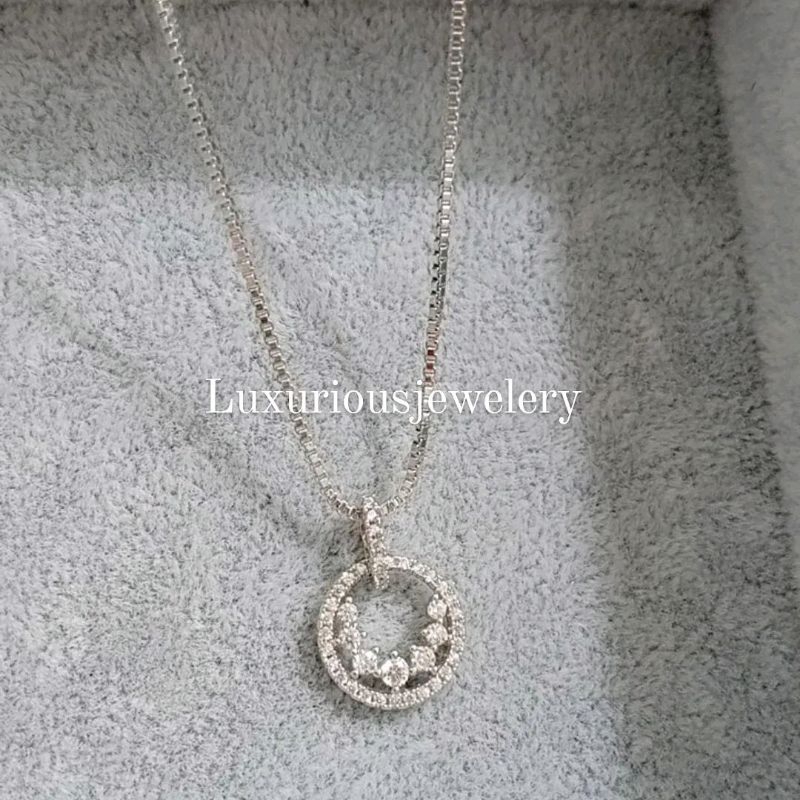 Luxuriousjewelery- Kalung Replika Berlian Eropa