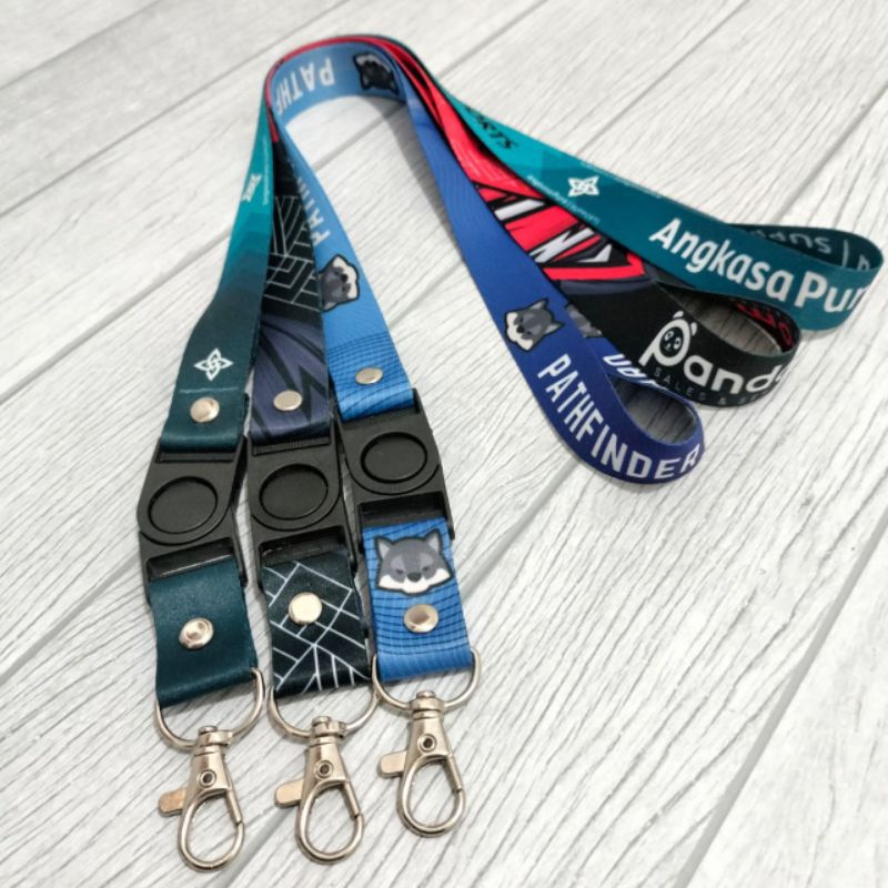 

Cetak Lanyard Printing Custom Tali | Tali L-2cm