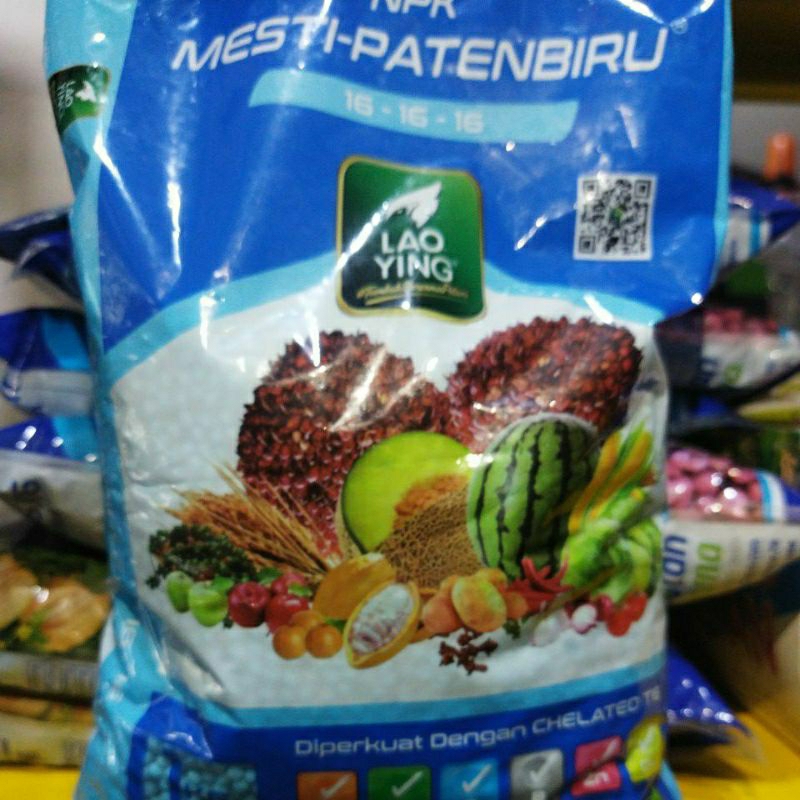 npk 16-16-16  lao ying Mesti-paten biru