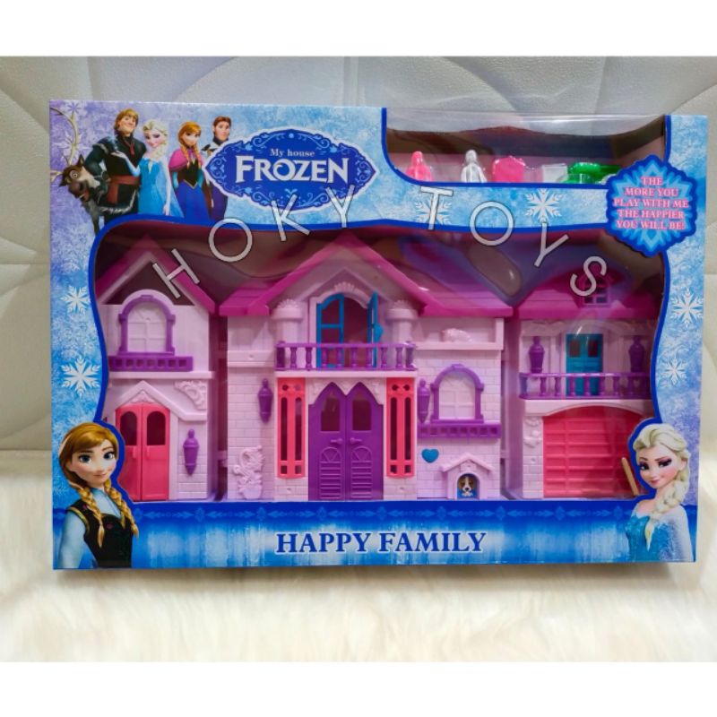 Mainan Anak perempuan HAPPY FAMILY House Mainan edukasi anak anak NO 1322