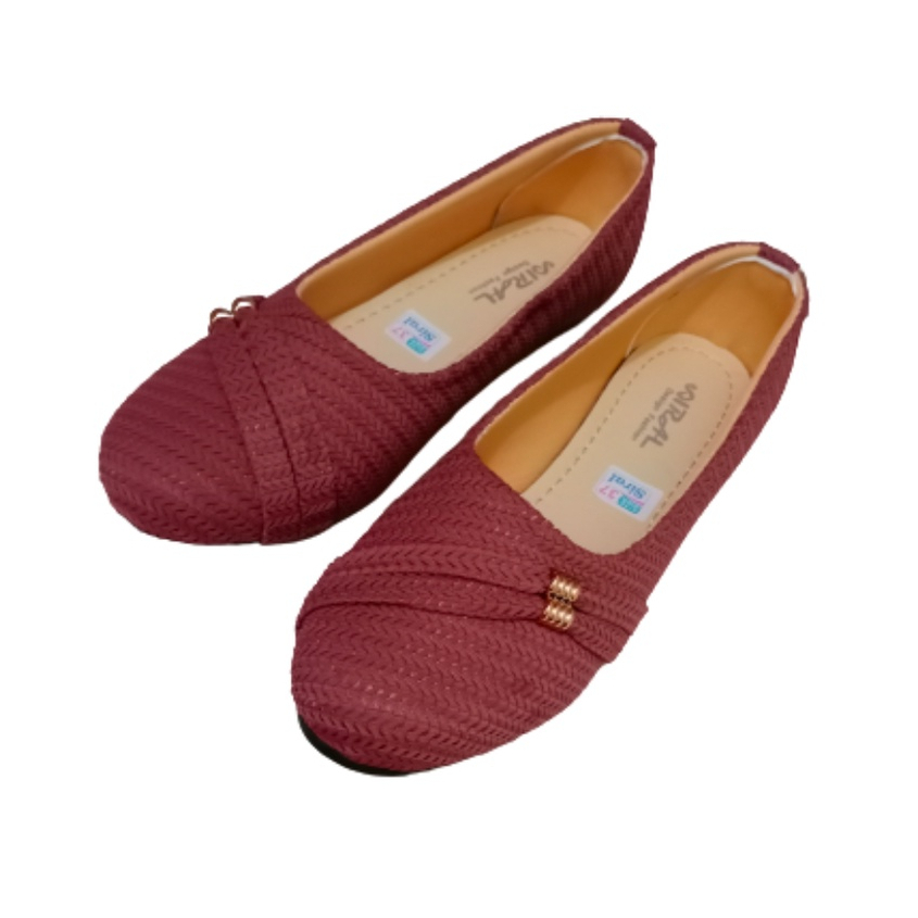 SEPATU BALET RAJUT SLEMPANG SAMPING MURAH TRENDI NYAMAN DI KAKI / SEPATU SEKOLAH DAN KERJA TERBARU