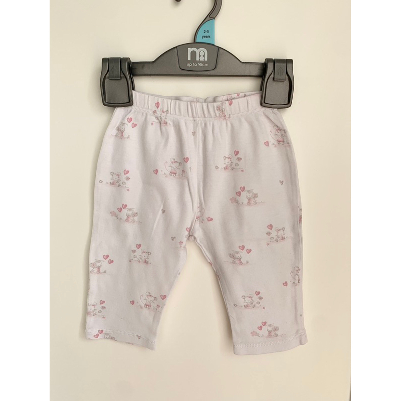 preloved baby girl pants mouse original mothercare