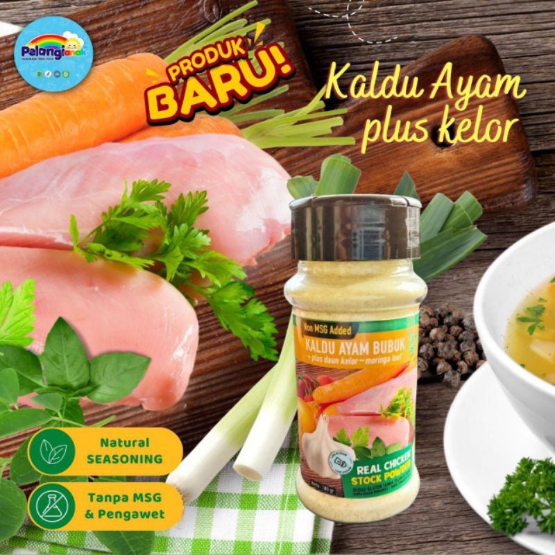 

KALDU AYAM NON MSG PLUS DAUN KELOR PELANGI GLUTEN FREE & DAIRY FREE