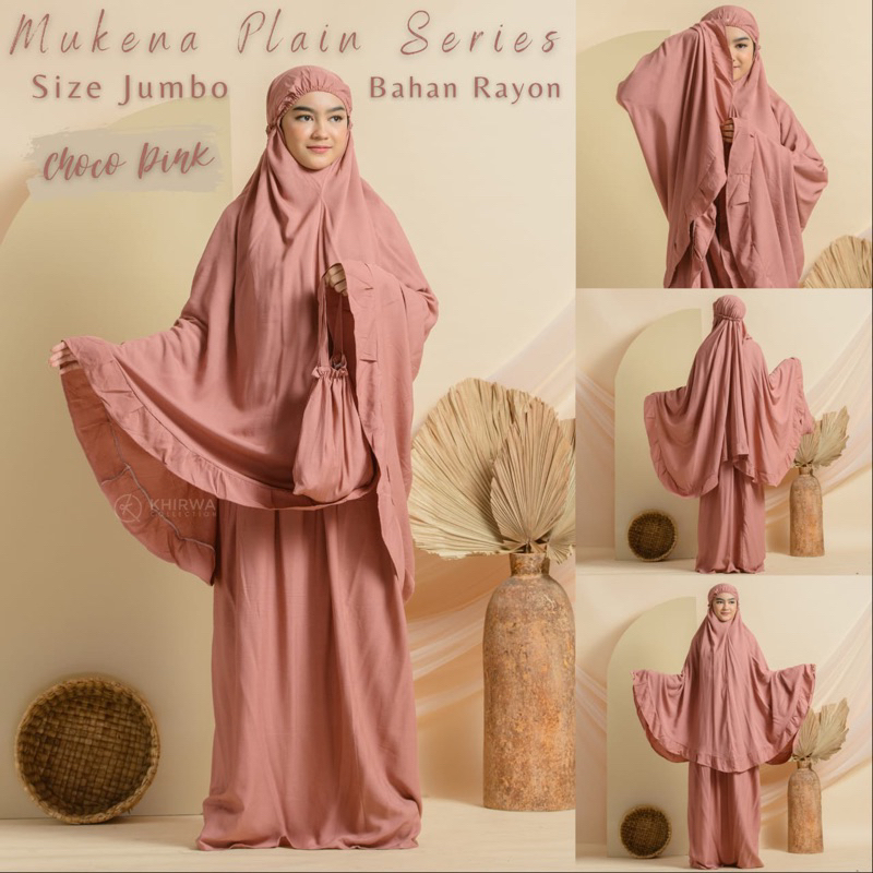 FAVOR - MUKENAH RAYON DEWASA JUMBO | READY