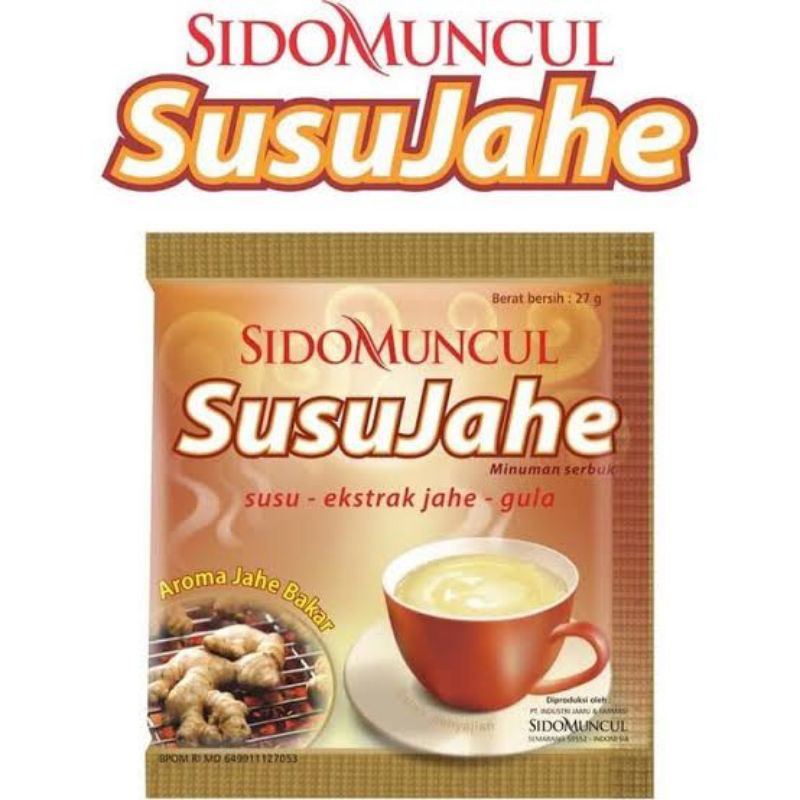 

Susu Jahe Sidomuncul Saset (10 pcs @27 gram)