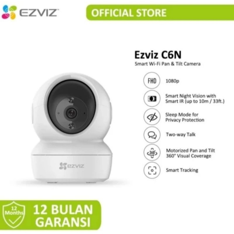 EZVIZ C6N 2MP MICRO SD 64GB 128Gb 256GB 512GB IP Camera Cctv