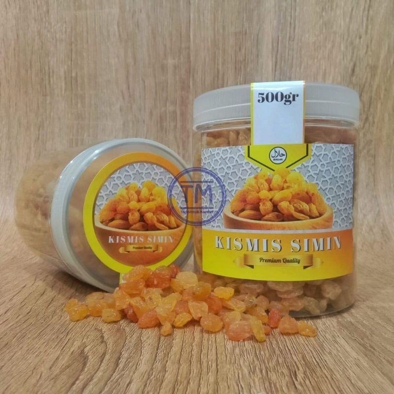 Kismis Simin Original Kismis Simin 500gr PREMIUM Kismis Manis KEMASAN TOPLES 500gr