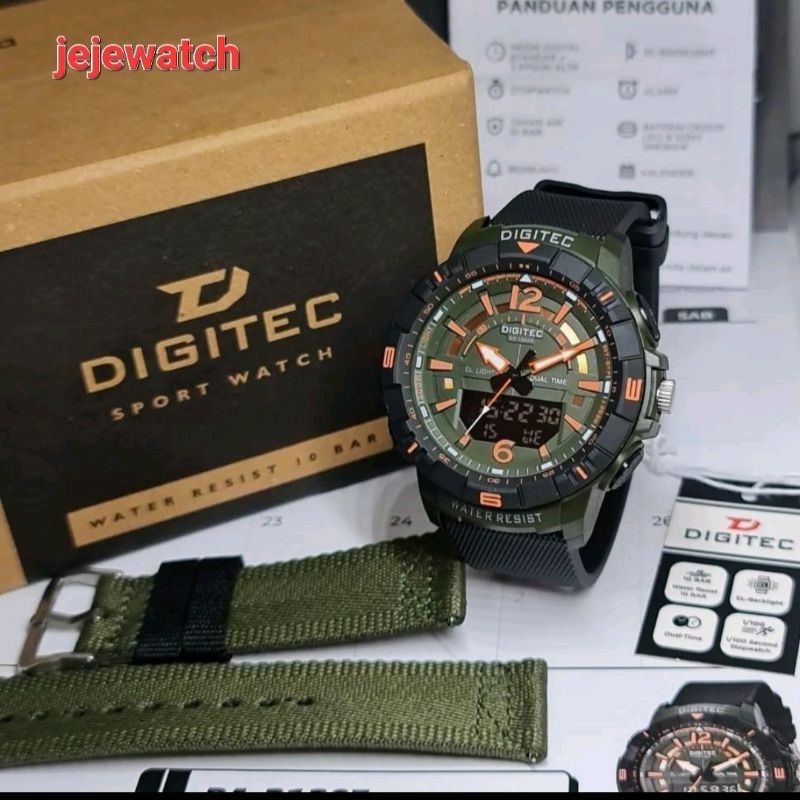 Jam tangan digitec DA2130T Analog-digital