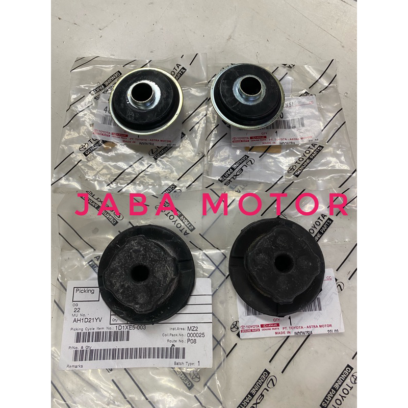 Support-Karet shockbreaker belakang etios valco original set