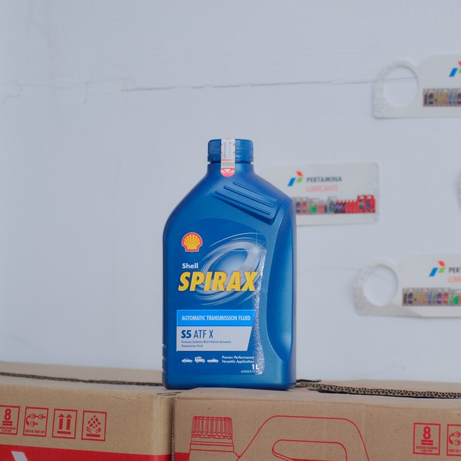 OLI SHELL SPIRAX ATF X - OLI SHELL TRANSMISI MATIC -OLI MATIC S5 ATF X