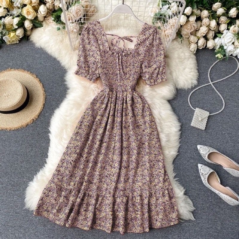 Dress sunly flow