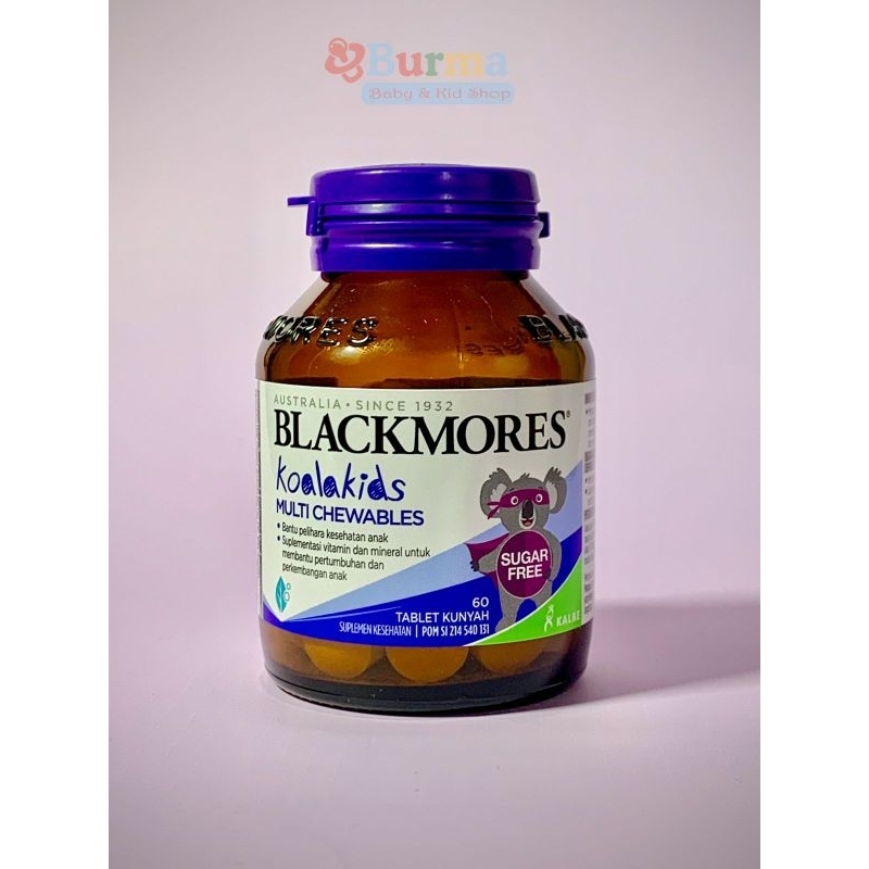 Blackmores koala kids multi chewable - vitamin anak ( expired date : 30/06/2024 )