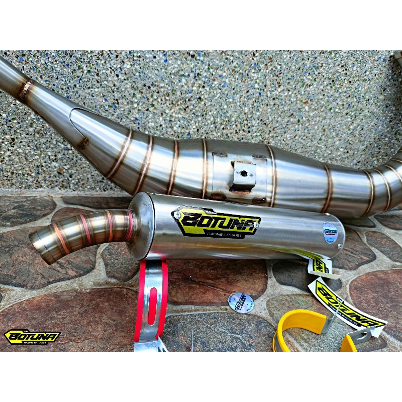 KNALPOT NINJA R RR SS ORIGINAL BOTUNA RACING EXHAUST TYPE C