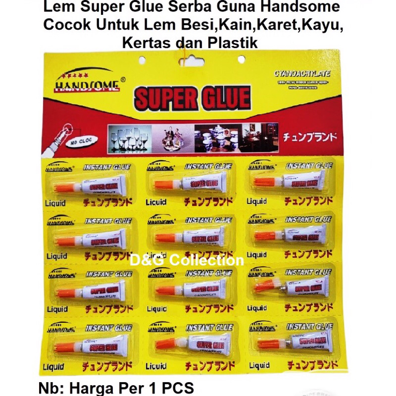 

Lem glue super perekat super glue untuk merekatkan barang rusak lem ajaib