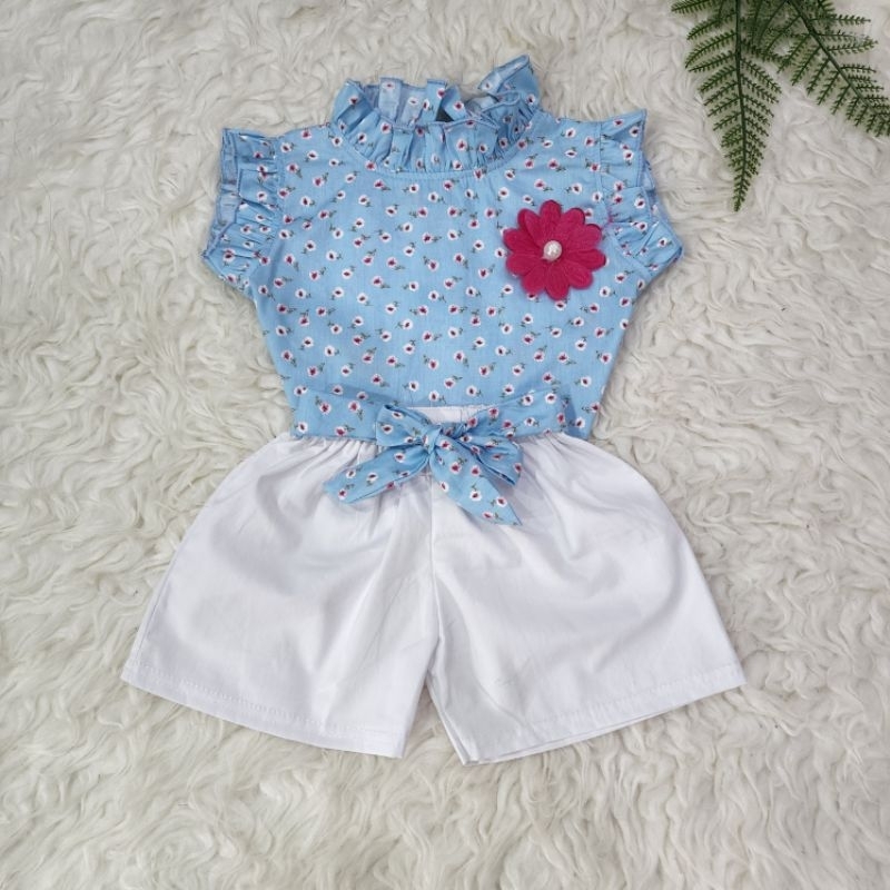 Baju anak perempuan Set celana bayi *flow* baby girl