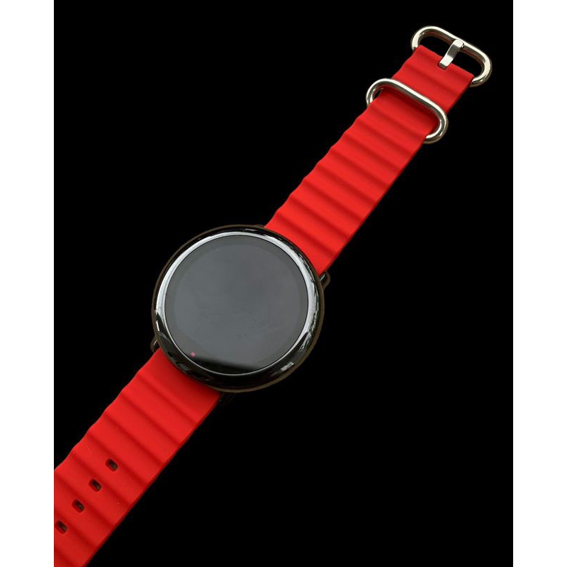 Strap tali jam tangan Silicon New model Smart watch lug 22mm merah