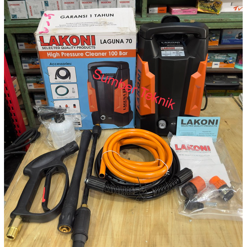 Mesin Cuci Jet Cleaner Lakoni Laguna 70 dan Basic
