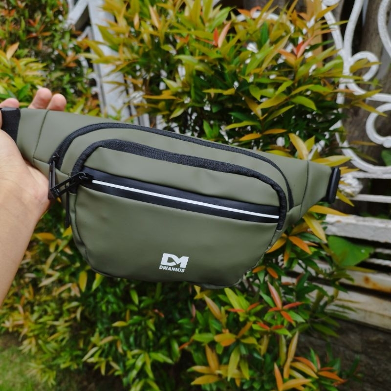 X-PRO Black Series | Tas Selempang Pria Original Merk X-PRO | Waist bag Pria Exclusive Kulit Sintetis