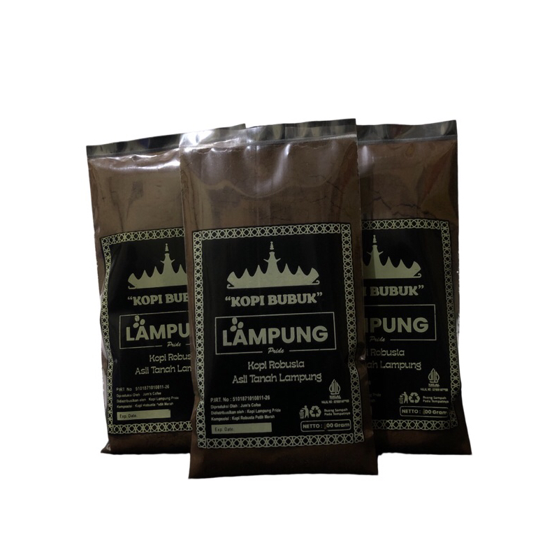 

Kopi Bubuk Robusta Lampung Pride Nikmat Premium (Kopi Pilihan) 100 Gram