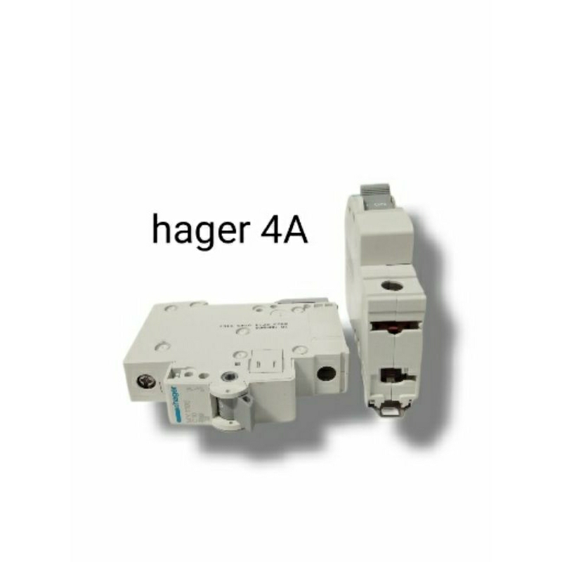 Mcb Hager C 4 A ampere Listrik PLN