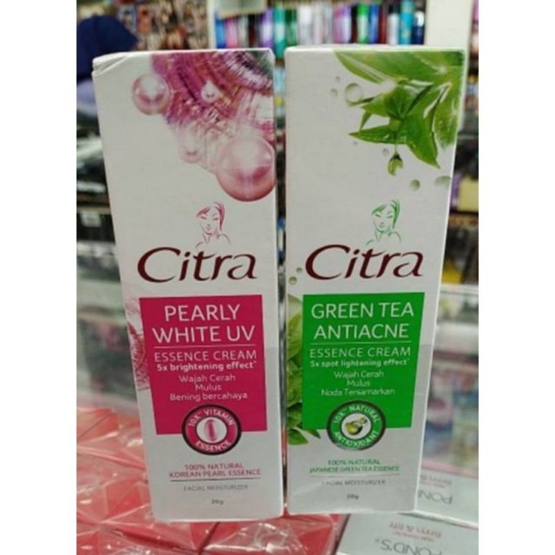 Citra Essence Kream Green Tea Antiacne 40gr Dan 20gr(Pelembab)