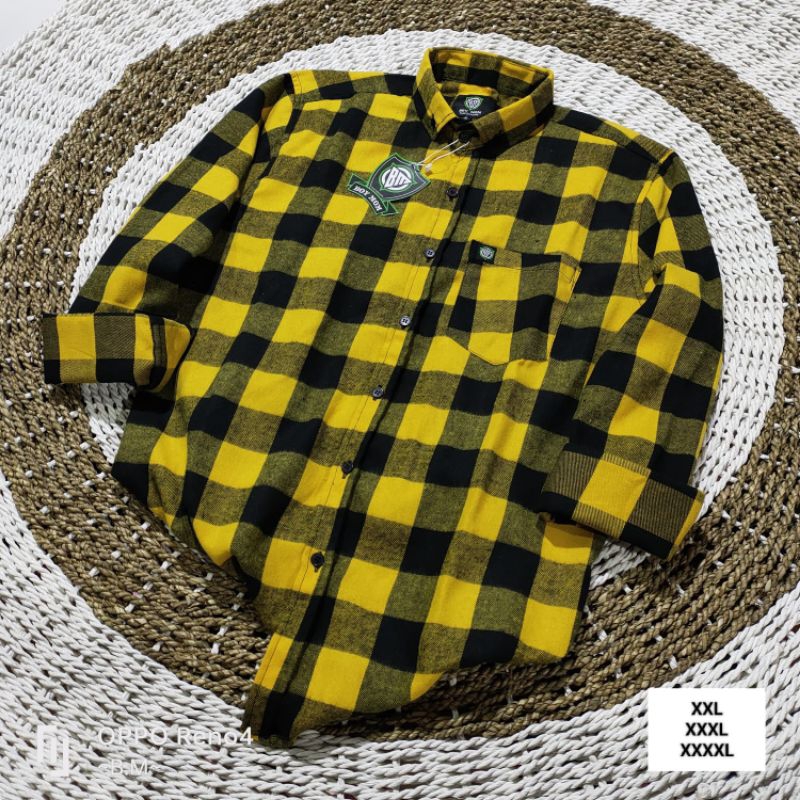 M - 4XL KEMEJA FLANEL IMPORT KEMEJA FLANEL PRIA WANITA KEMEJA FLANNEL LENGAN PANJANG