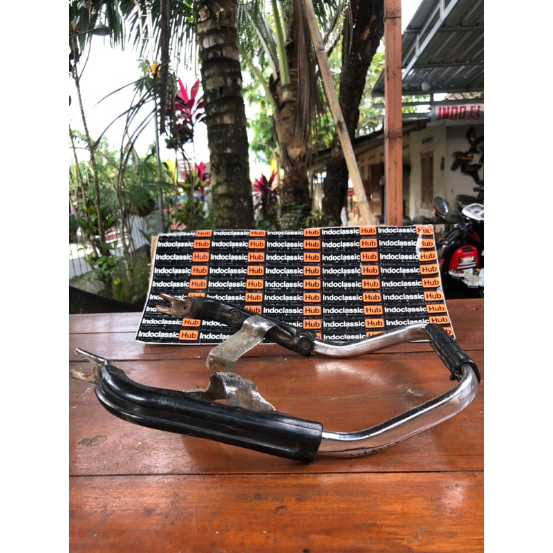 Behel begel original honda prima original copotan motor pelindung jok tempat pegangan jok