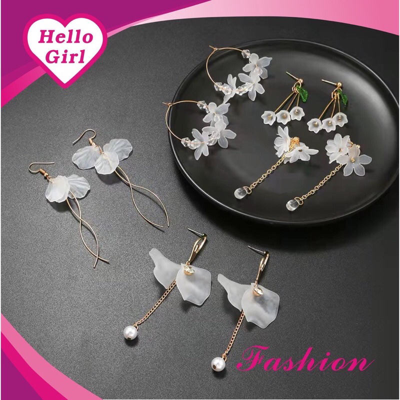 Anting Wanita Model Hias Batu Permata Crystal Bling Bling Style Korea Fashion