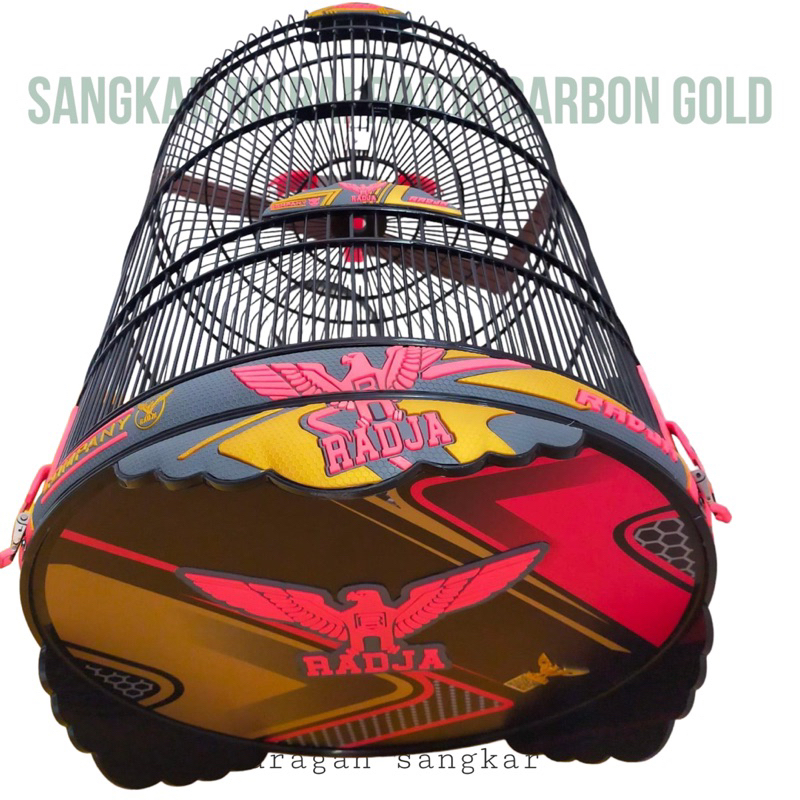 SANGKAR KANDANG MURAI RADJA CARBON 3D