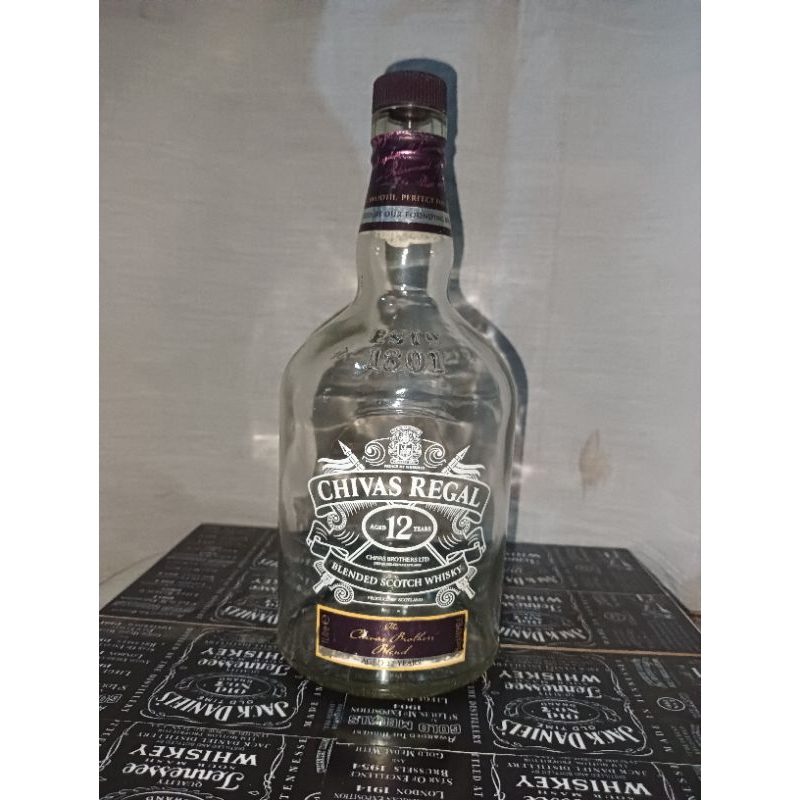 botol bekas botol kosong botol kaca ukuran 1 liter