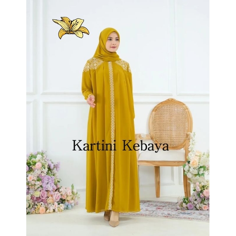 Kk Ready Gamis Terbaru By Kartini Kebaya//Gamis Pesta Modern//Baju Gamis Termurah/Gamis Lebaran//Gam